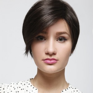 Hairstyle for short hair