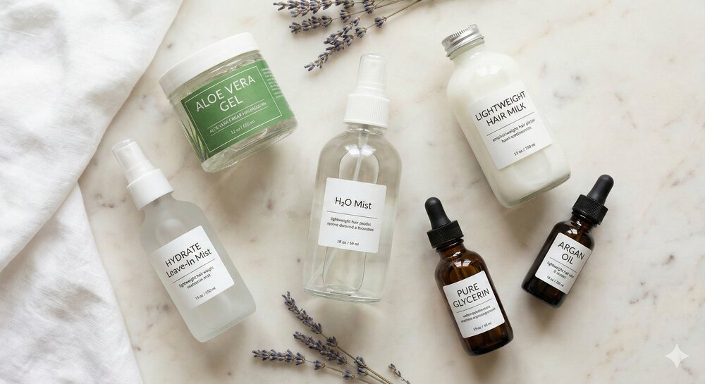 Best lightweight products for low porosity hair care