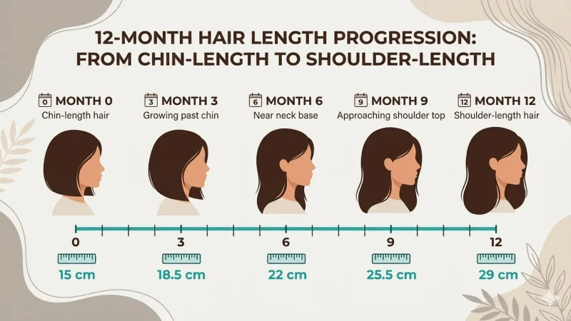 Hair Growth Timeline: Realistic Expectations Month by Month (With Science)