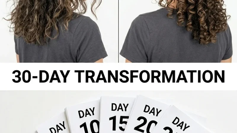 30-Day Hair Transformation Plan: Complete Step-by-Step Guide to Healthier Hair