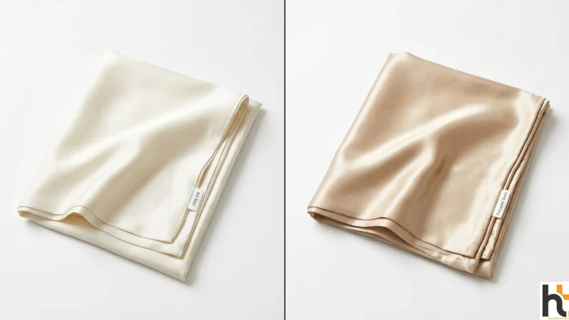 Silk vs Satin Pillowcases for Hair: Which Is Better? (Science-Backed Comparison)