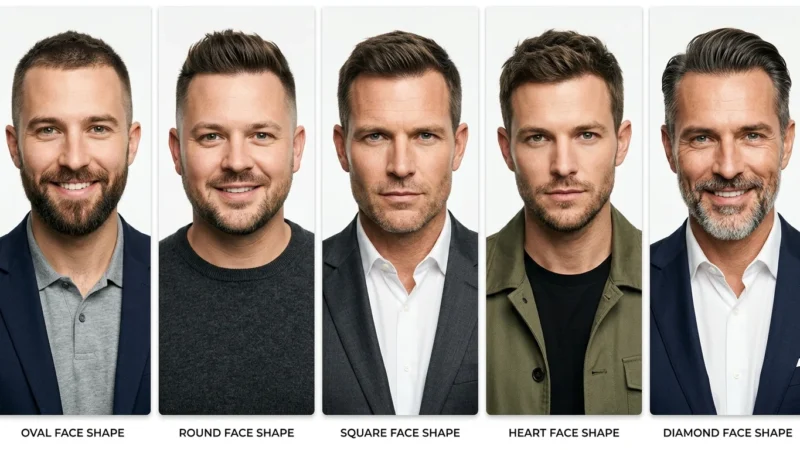 Hairstyles for Receding Hairline Men: Best Cuts by Face Shape (2026)