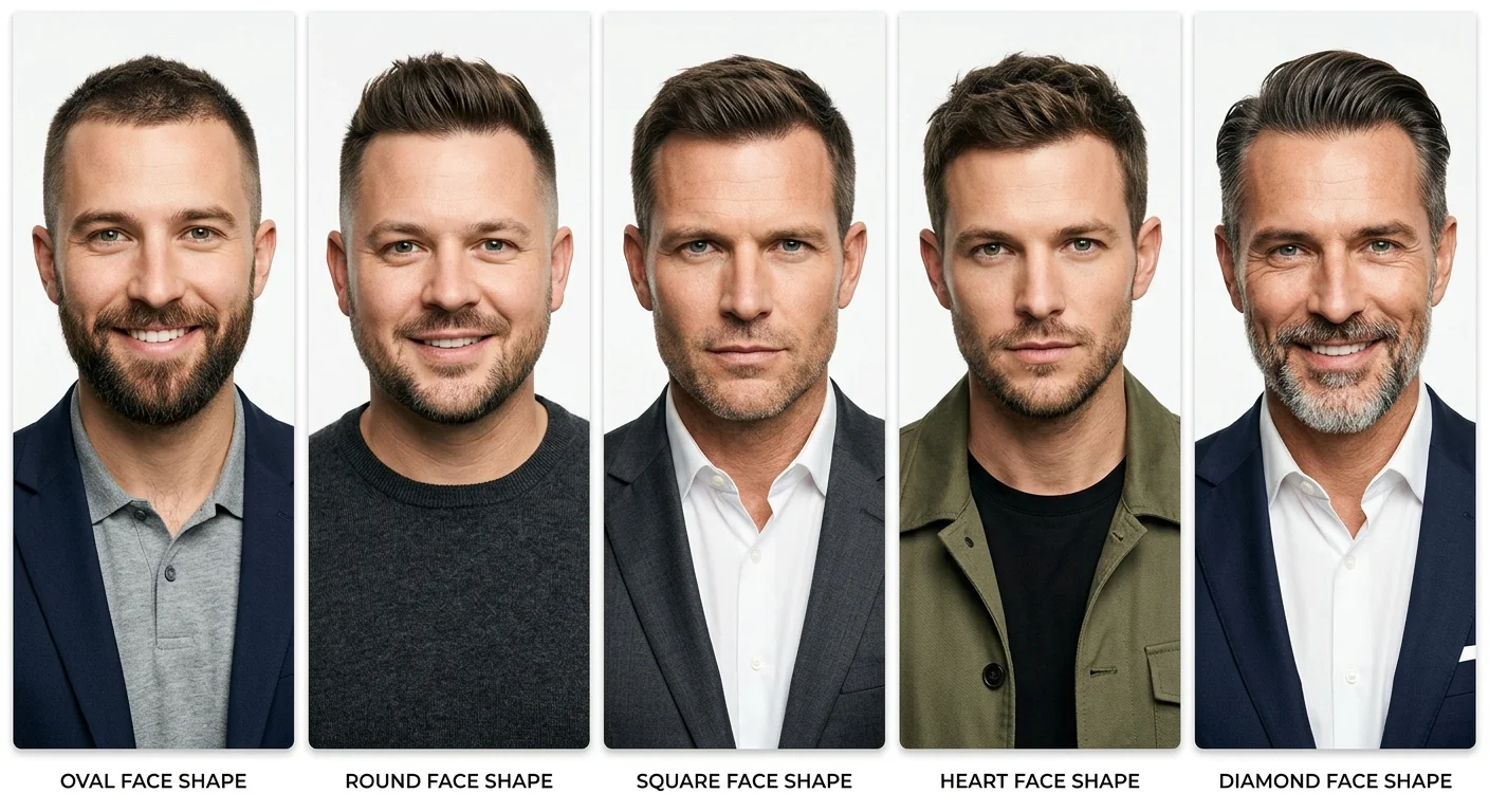 Hairstyles for Receding Hairline Men: Best Cuts by Face Shape (2026)