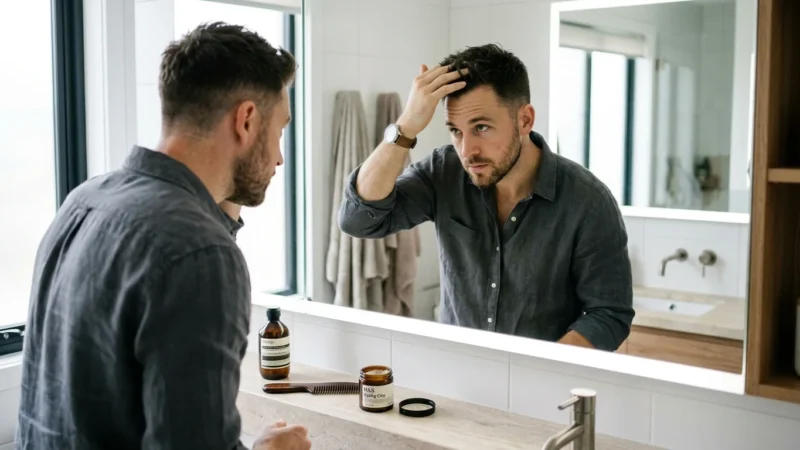 Hair Care Routine for Men: The Complete 5-Minute Daily Guide (2026)