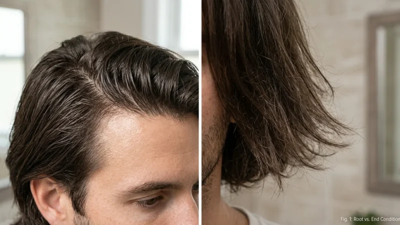 Oily Scalp Dry Ends Men: Why It Happens and How to Fix It