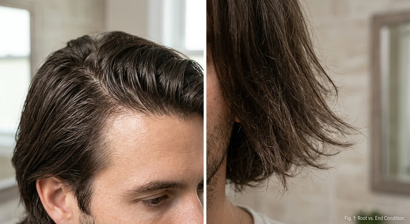 Oily Scalp Dry Ends Men: Why It Happens and How to Fix It