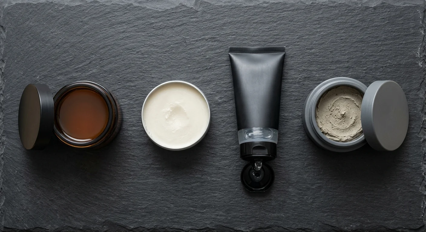 pomade vs wax vs gel vs clay hair styling products comparison for men