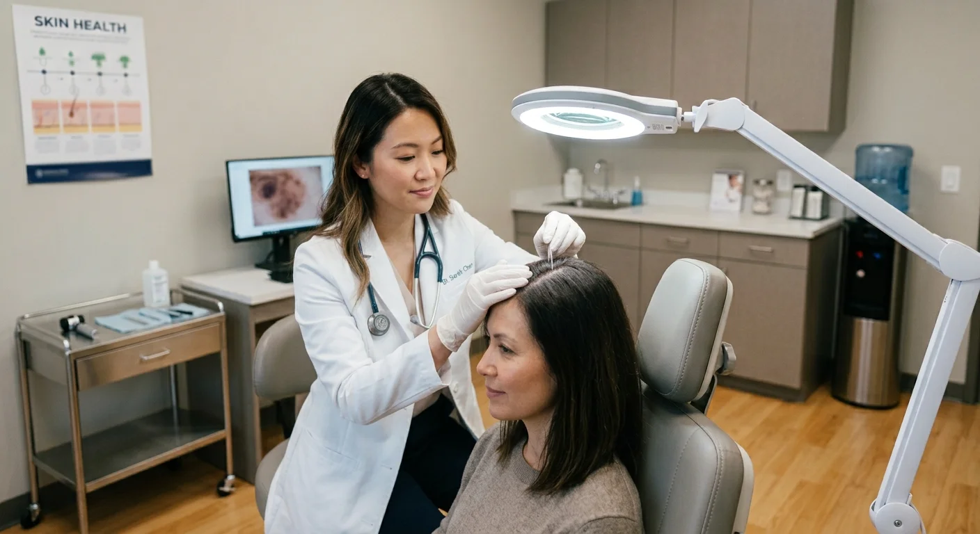 seborrheic-dermatitis-vs-dandruff-dermatologist-visit